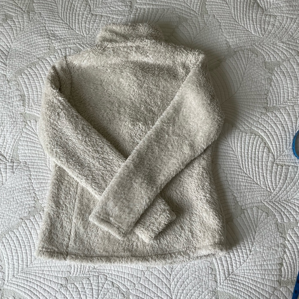 White Patagonia Los Gatos 1/4 Zip Fleece Size S - Picture 8 of 10